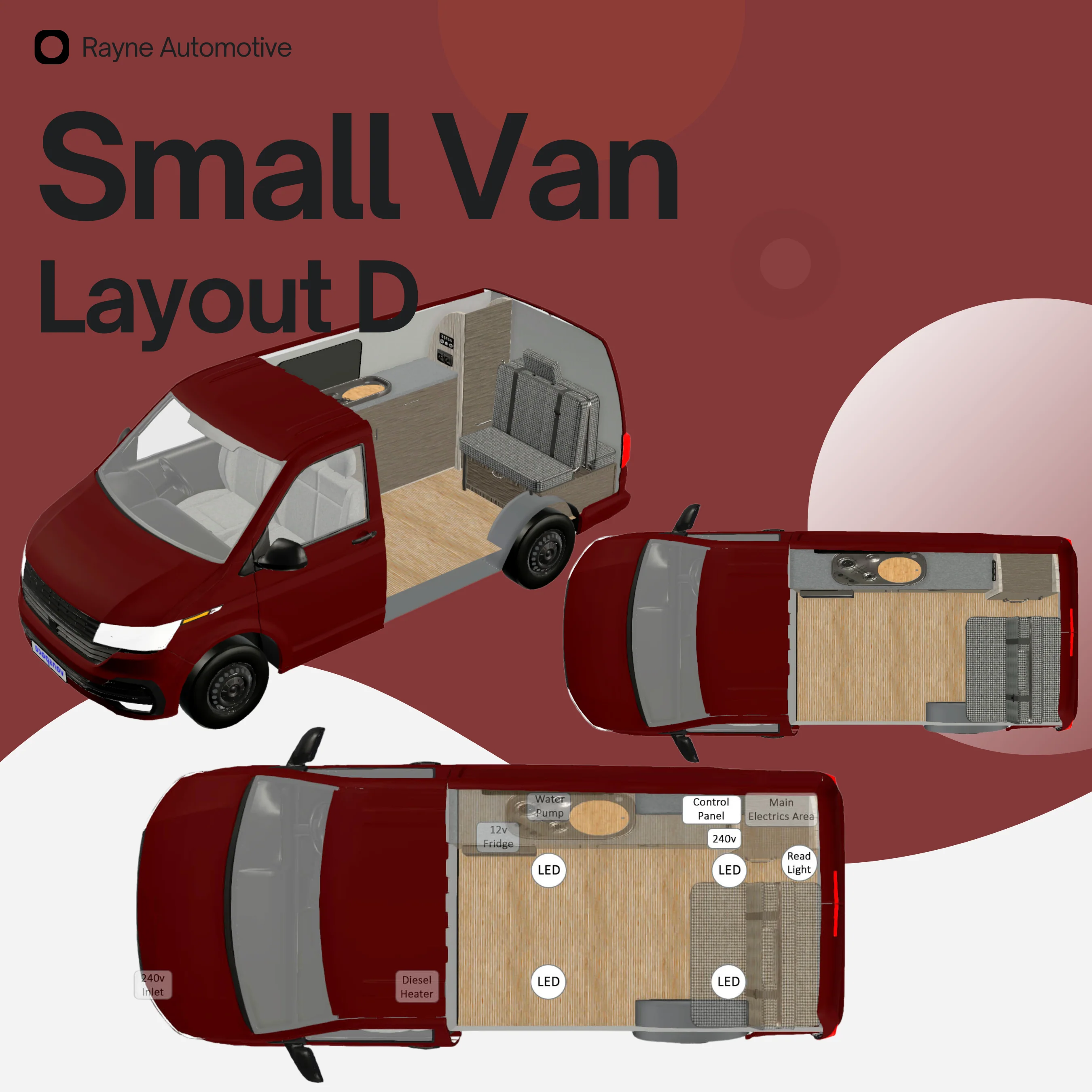 Campervan Electrics Starter Pack for Small Van Electric Cooking On-Grid Power Boards - Image 3