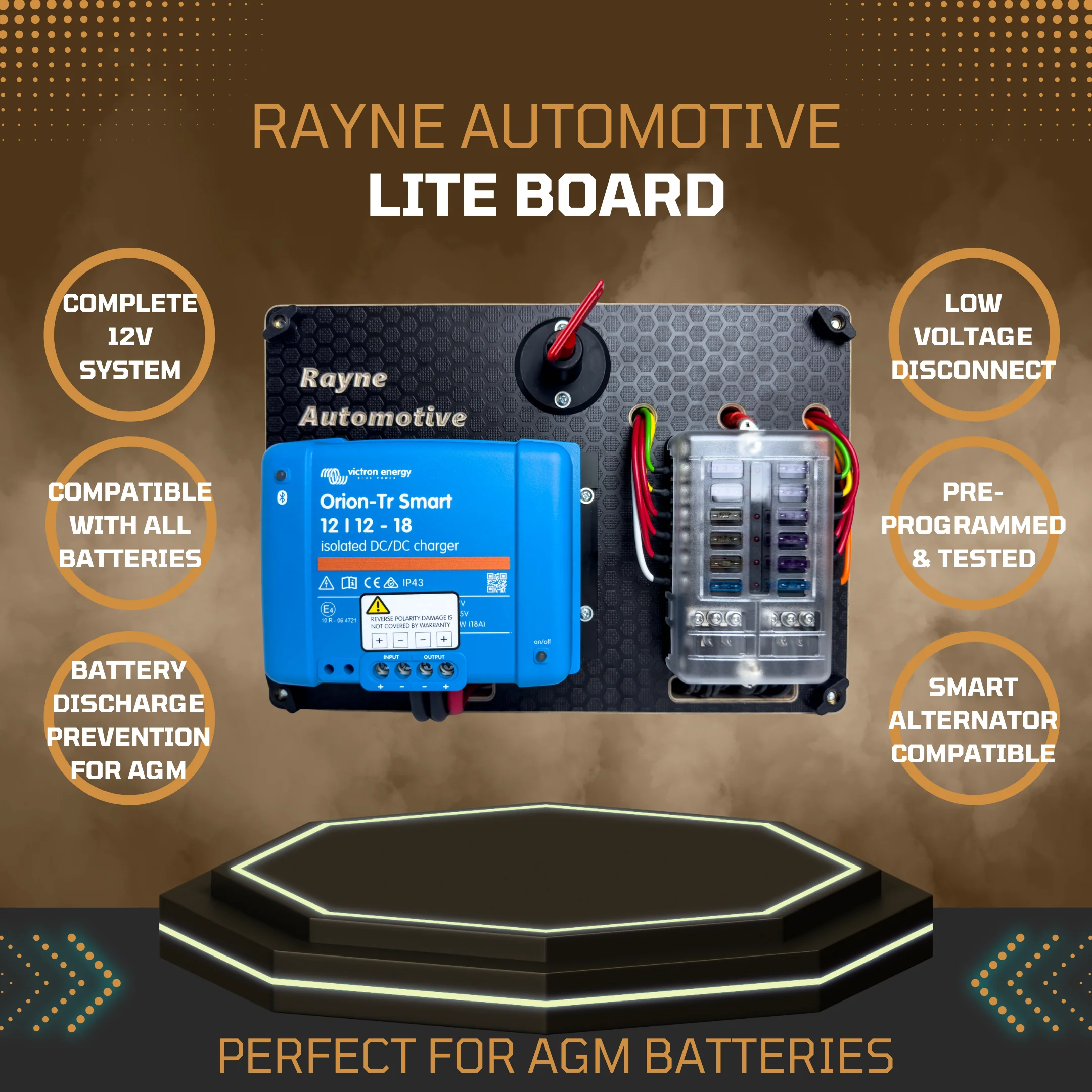 Off-Grid Campervan Electrics Bundle: 12V Lite and Solar Pre-wired Power Boards - Image 4