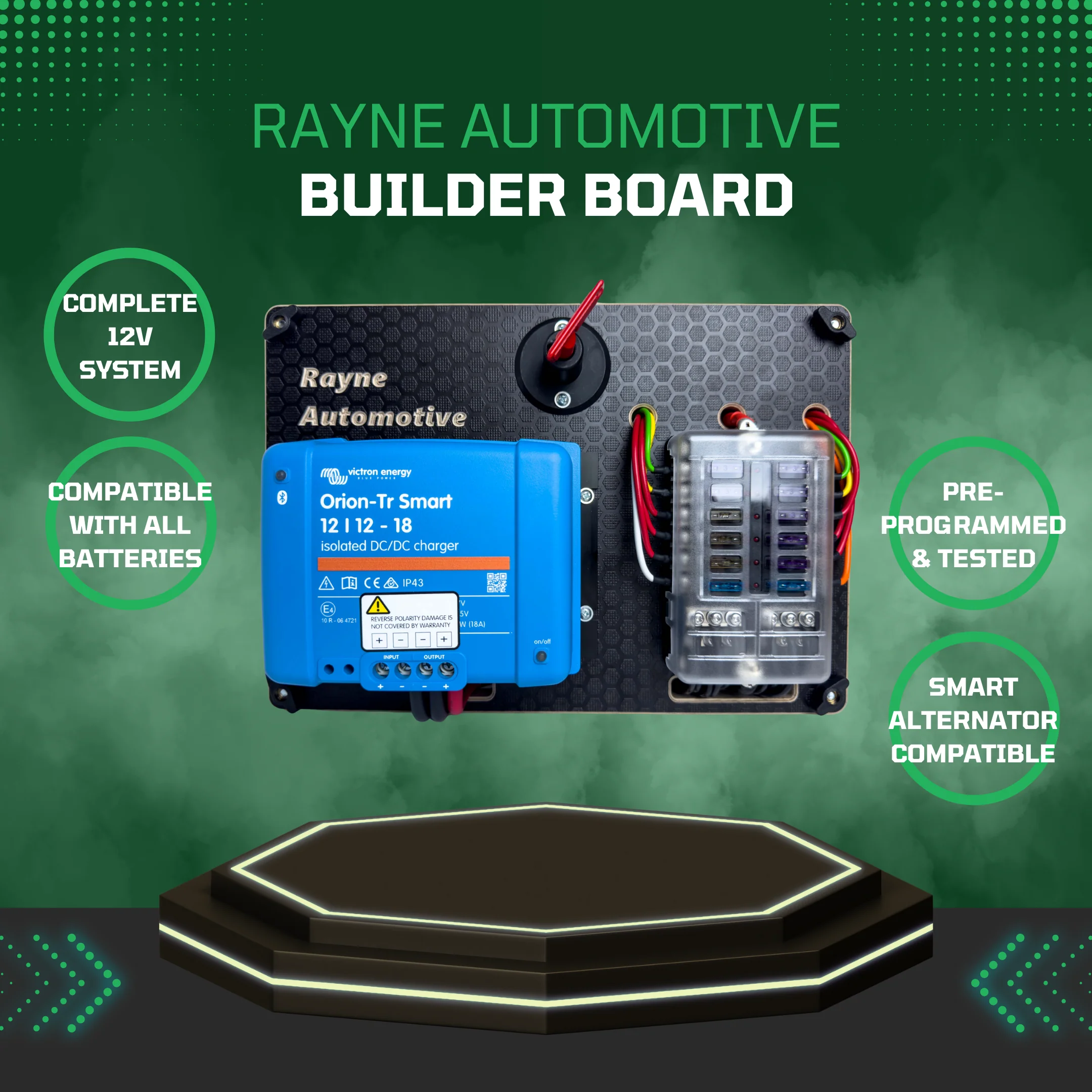 Off-Grid Campervan Electrics Bundle: 12V Builder and Solar Pre-wired Power Boards - Image 4