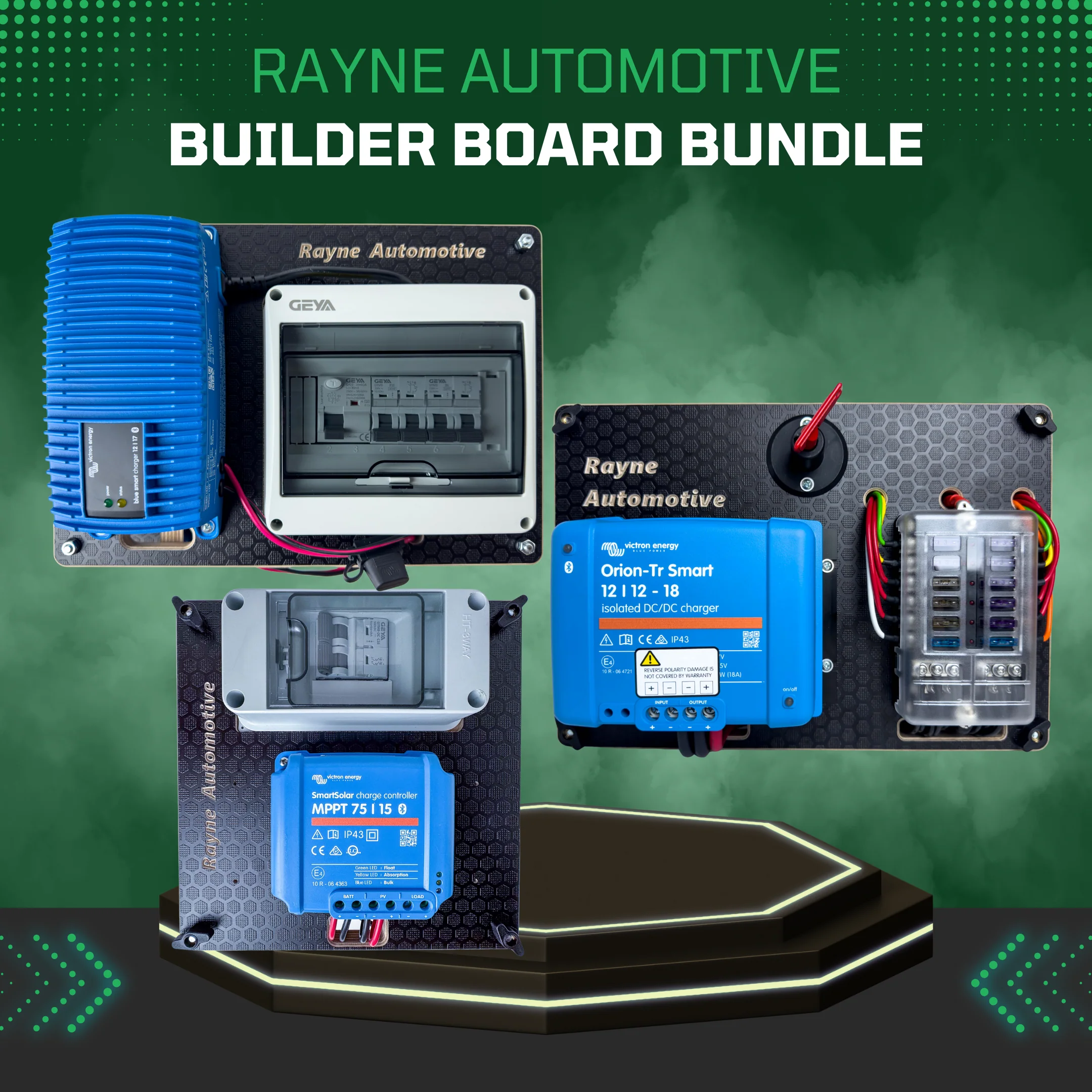 Pre-wired Power boards