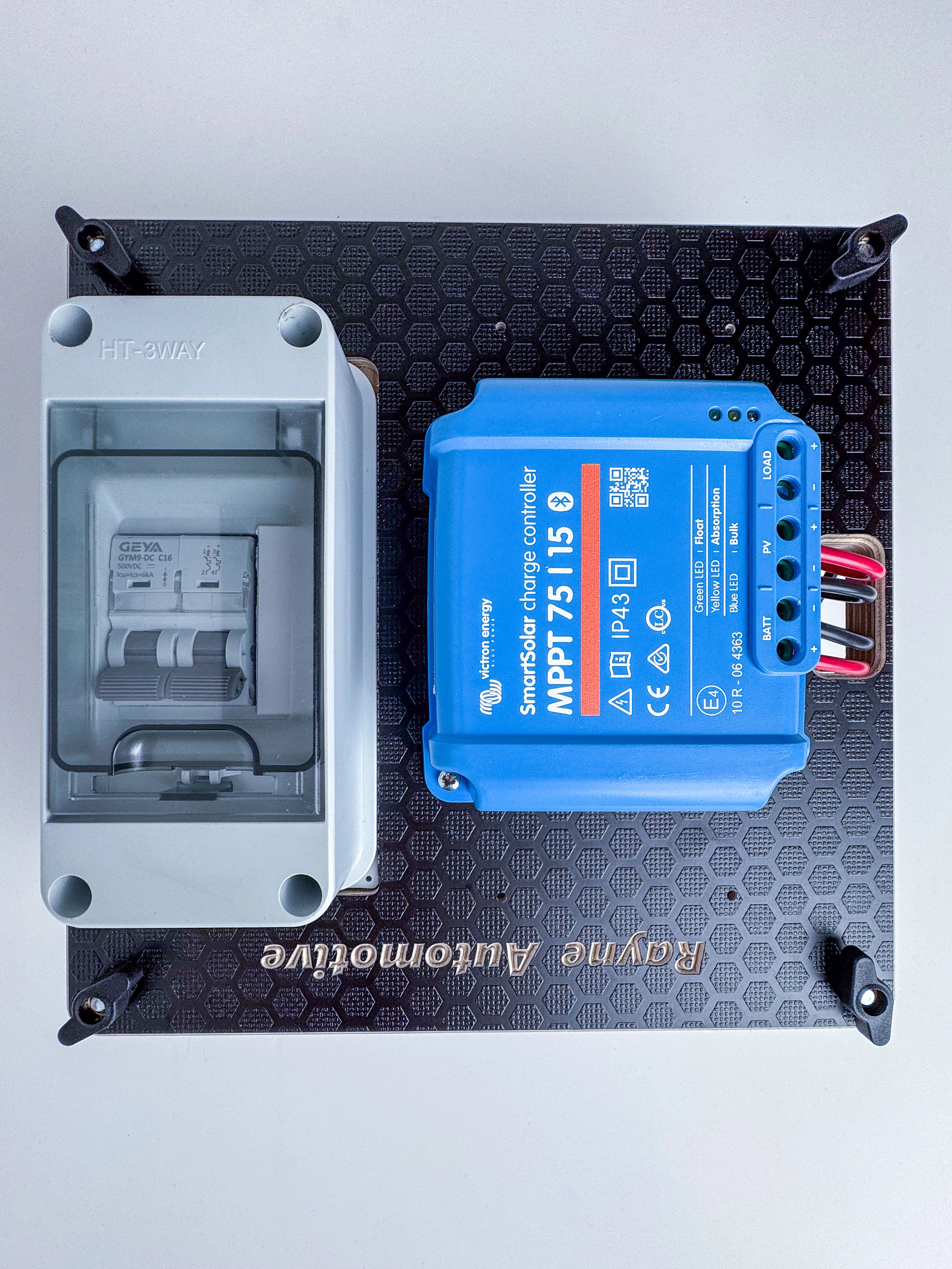 Isolated Solar PV Power Board for Campervans 15A/30A/50A with Victron Smartsolar MPPT and cabling - Image 3